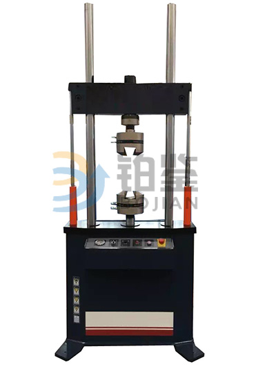 Electro-hydraulic servo steel cable fatigue testing machine. Electro-hydraulic servo steel cable fatigue testing machine.