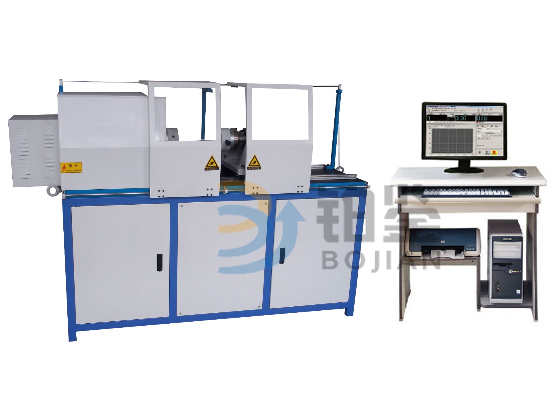 BJNZ-W500、1000、2000Nm Microcomputer controlled material torsion testing machine.