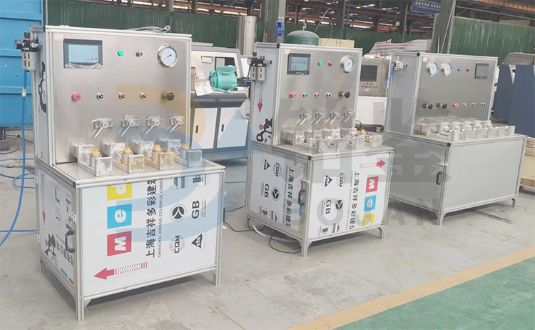 管道燃?xì)庾蚤]閥試驗(yàn)機(jī)浙江客戶訂購